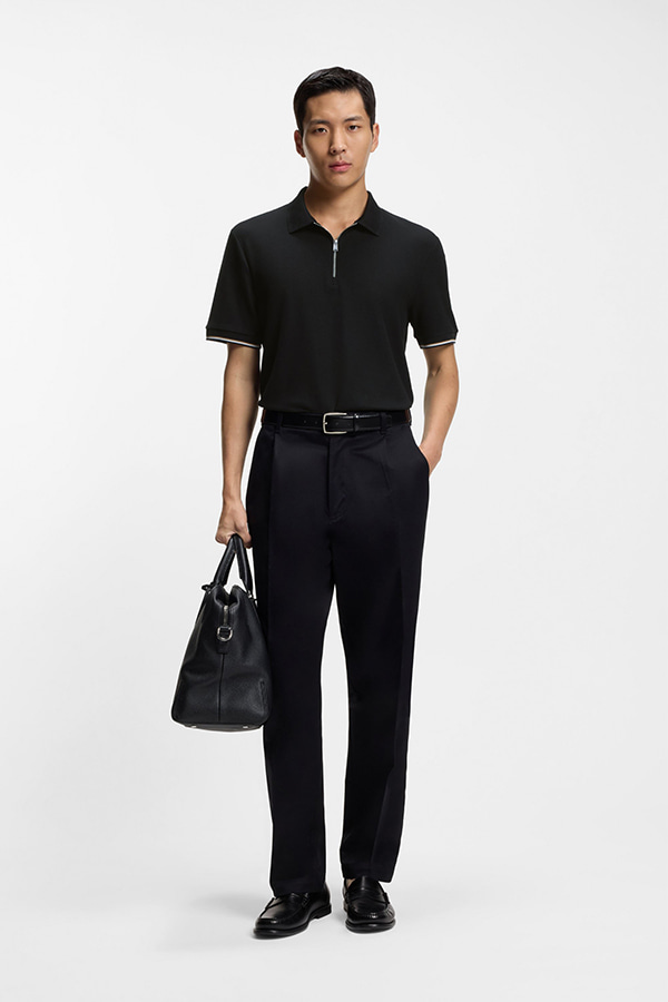 ΜΠΛΟΥΖΑ POLO BOSS - 001 ΜΑΥΡΟ